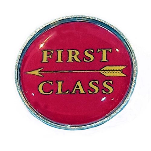 Class standard round badge